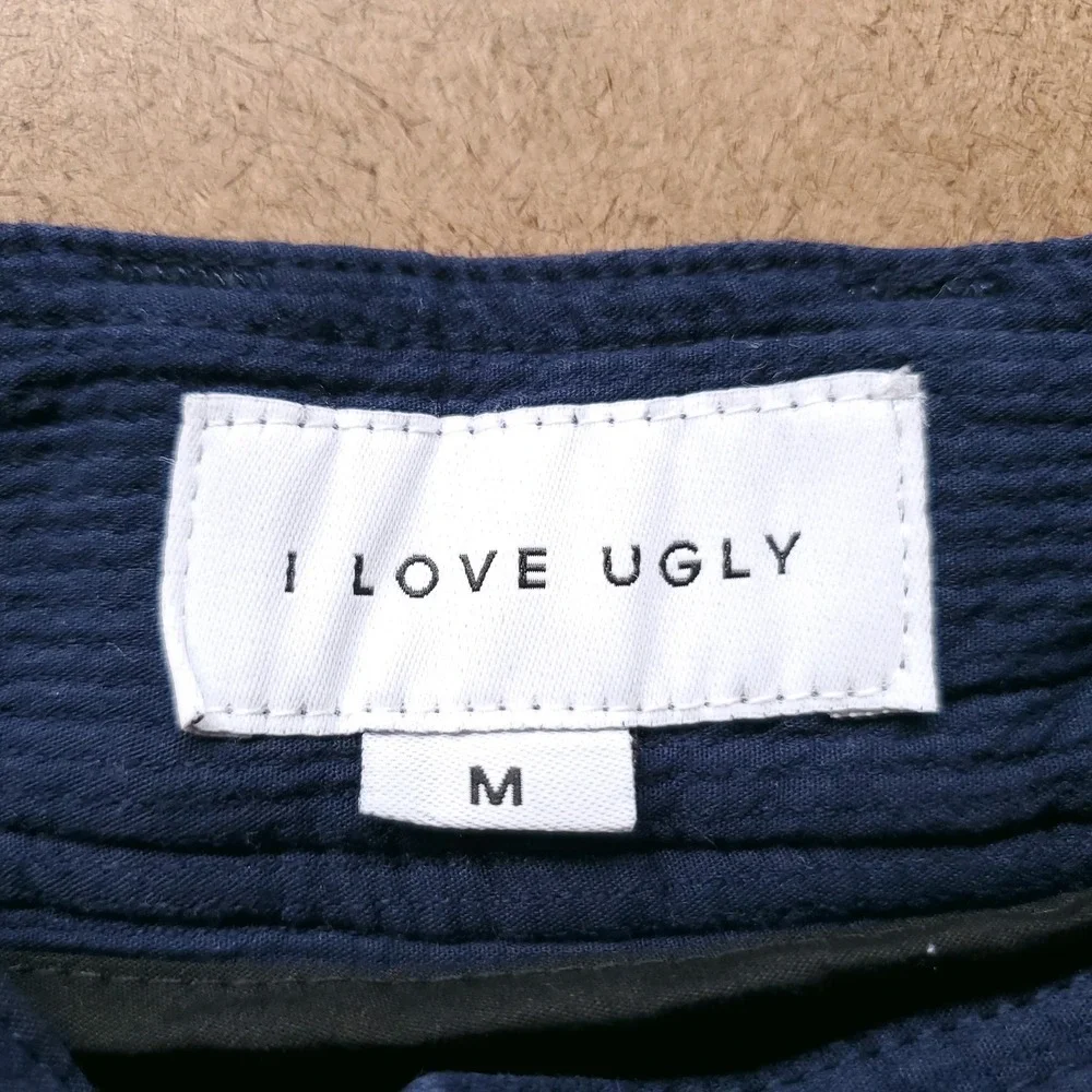 I Love Ugly tag size